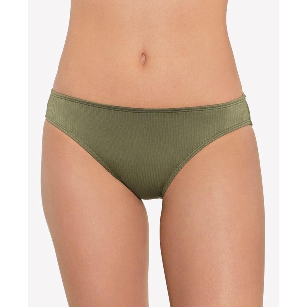 Salt + Cove Junior's Olive Green Hipster Bikini Bottoms Size L